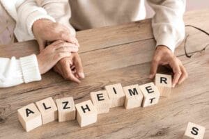 Poster for Alzheimer's and hearing loss